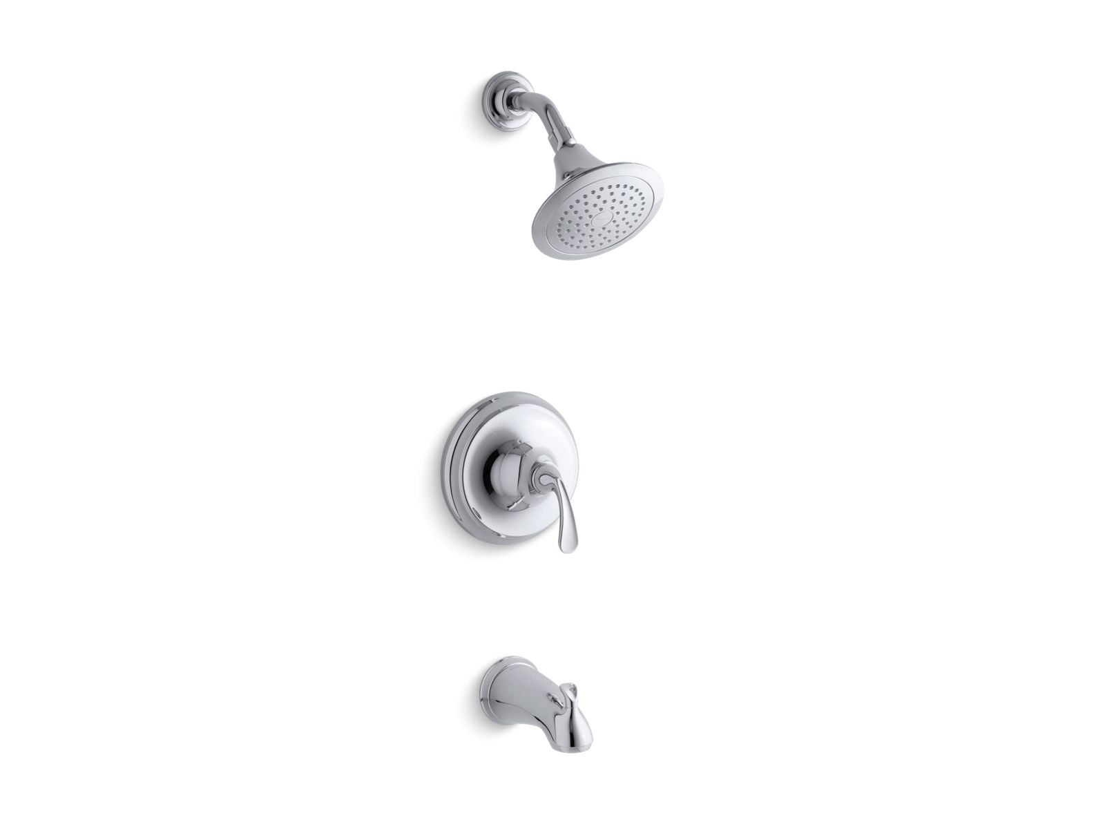 KOHLER K-TS10275-4 Forté Rite-Temp bath and shower trim kit, 2.5 gpm, slip-fit spout