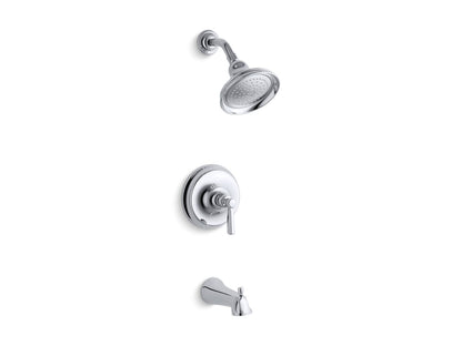 KOHLER K-TS10582-4 Bancroft Rite-Temp bath and shower trim kit, 2.5 gpm, slip-fit spout