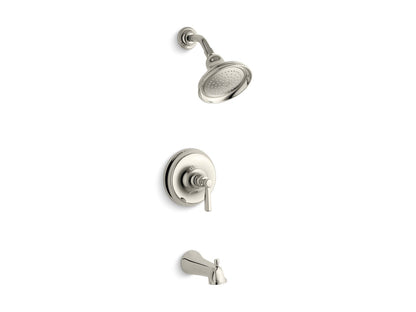 KOHLER K-TS10581-4 Bancroft Rite-Temp bath and shower trim kit, 2.5 gpm, NPT spout