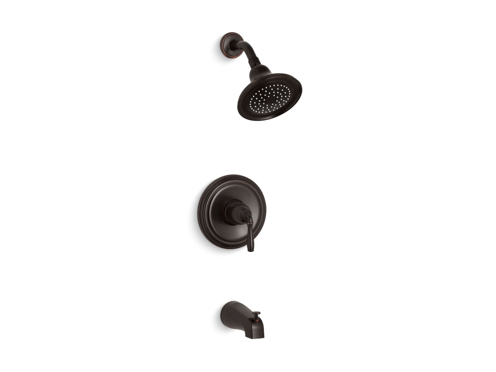 KOHLER K-TS395-4 Devonshire Rite-Temp bath and shower trim kit, 2.5 gpm, NPT spout