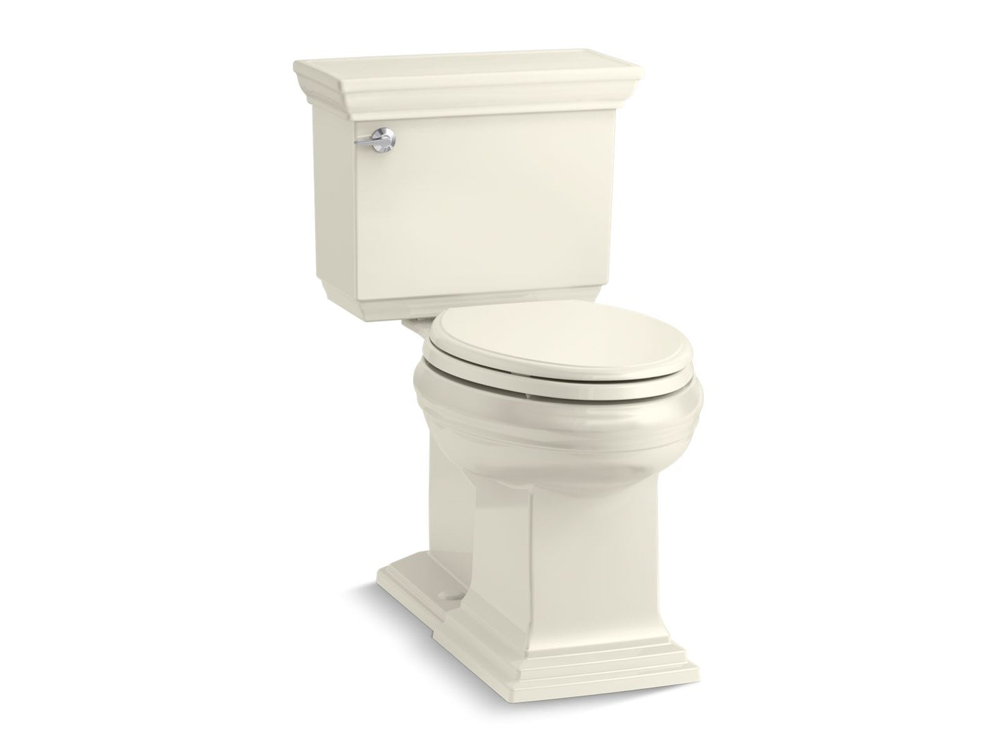 KOHLER K-6669 Memoirs Stately Two-piece elongated with concealed trapway, 1.28 gpf