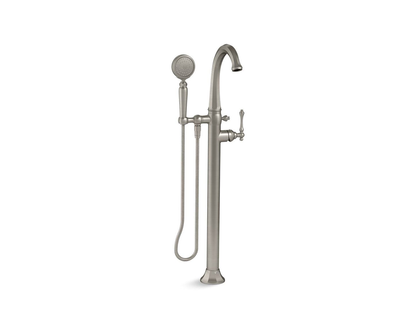 KOHLER K-T97332-4 Kelston Floor-mount bath filler trim with handshower