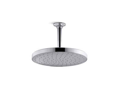 KOHLER K-76465-Y Awaken 10" single-function rainhead, 2.5 gpm